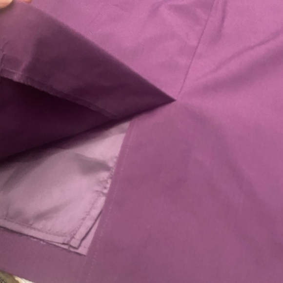 Lot of 2 Worthington Pencil Mini Slirts Purple and Gray 16W - Picture 6 of 7